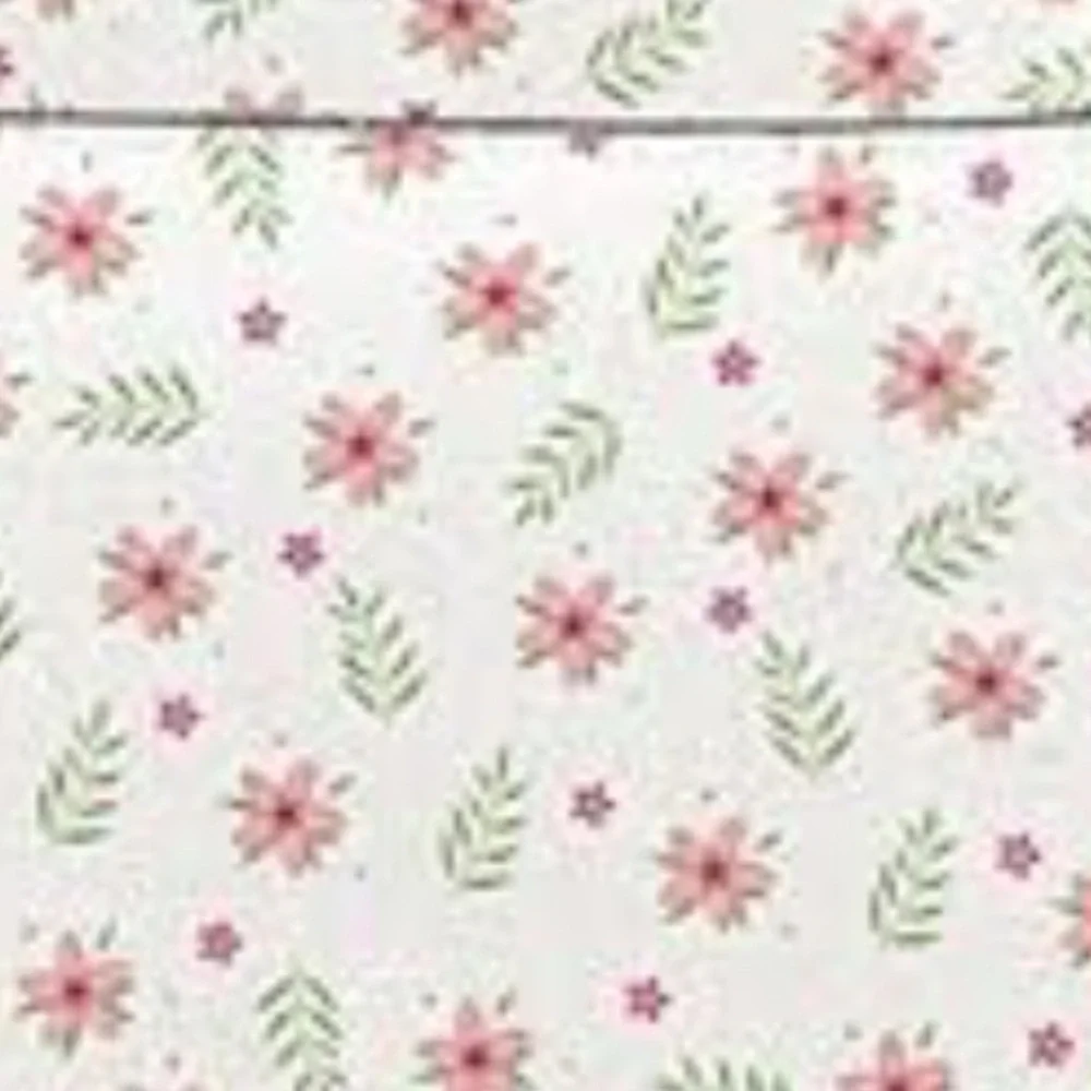 Floral Print Canvas Bag